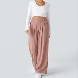 NWT Halara wide leg pants